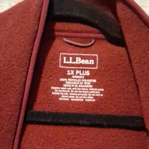 L.L. Bean Women's Deep Red Jacket